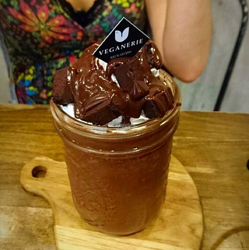 chocolate heaven  at Veganerie - Mercury Ville in Bangkok