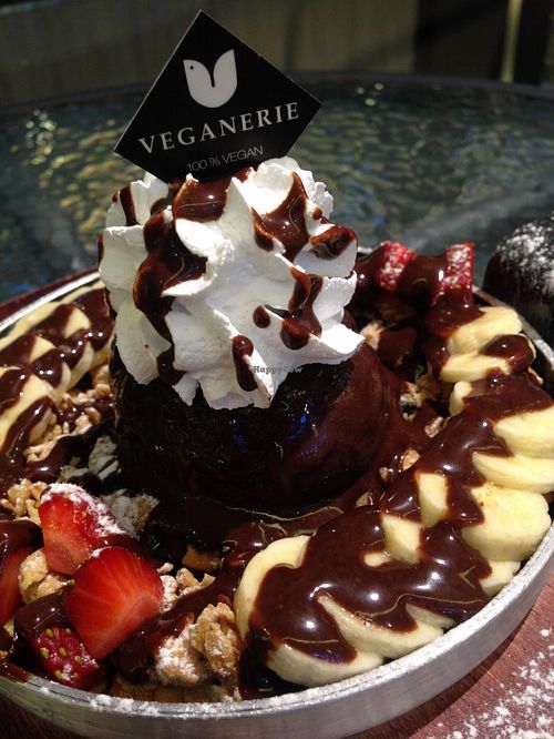 Cookie dessert at Veganerie - Mercury Ville in Bangkok