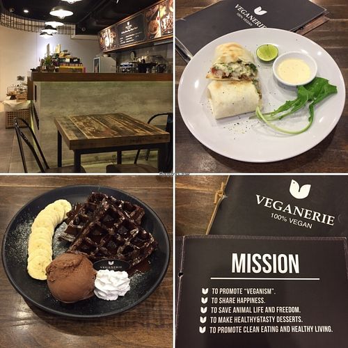 Pics from our trip to Veganerie in July 16 at Veganerie - Mercury Ville in Bangkok