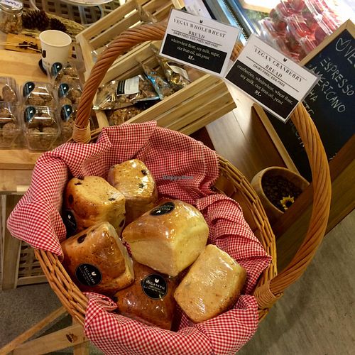 Vegan bread  at Veganerie - Mercury Ville in Bangkok