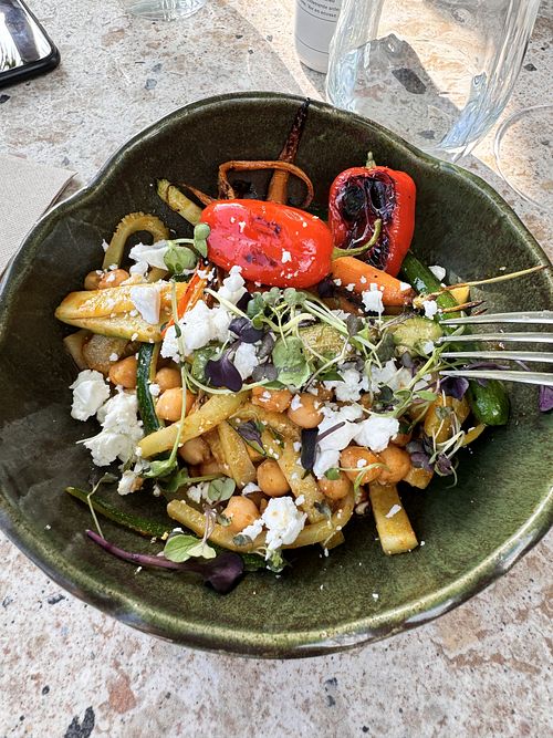 Harissa con garbanzos   at Planta Bistrot in Marbella