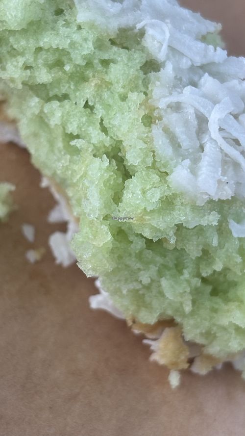 ndan and coconut lamington at vegan veg  deliciouss  at Better Now in Brunswick East