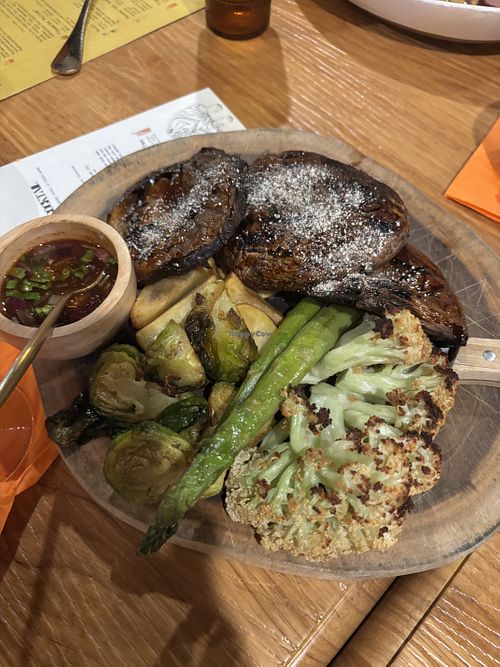 Portabella mushroom steak  at Thaiger Den in Malden