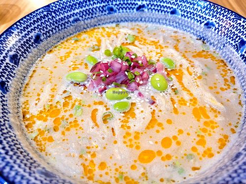 Vegan ramen. Absolutely delicious! at Tokyo Ramen - Токио Рамен - Panfilov in Almaty