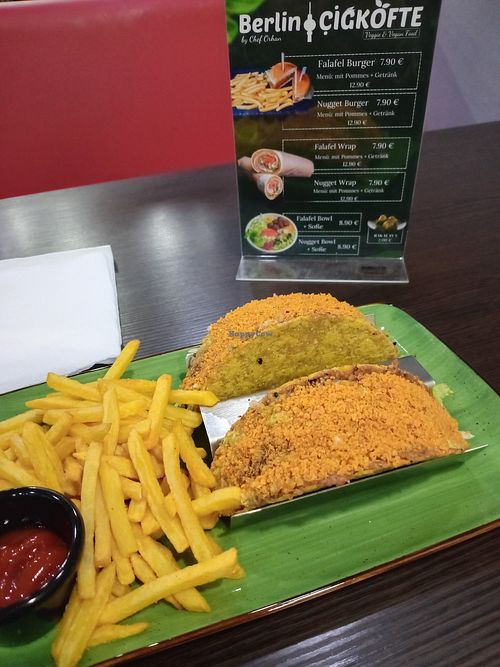 Taco menu at Berlin Cigköfte - Rath in Dusseldorf