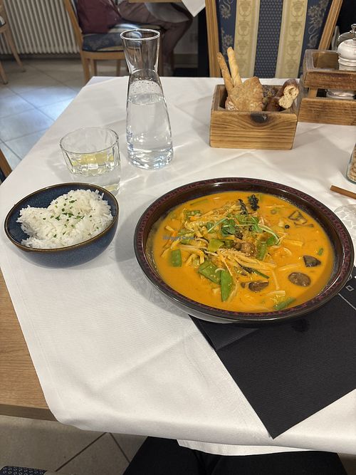 thai curry  at Kolpinghaus Sterzing in Vipiteno