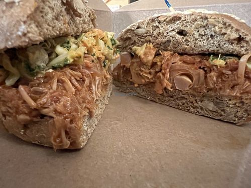 Sloppy Jack Sandwich   at The Living Root Cafe in Redlands