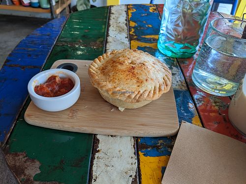 Lentil pie at The Plant Organic Cafe and Market in Bunbury