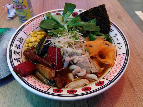 Ramen Yasai Shoyu at Buga Ramen in Cordoba