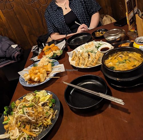 All stunning, had to get all the vegan options on the menu!   at I Love KIMCHI in Queenstown