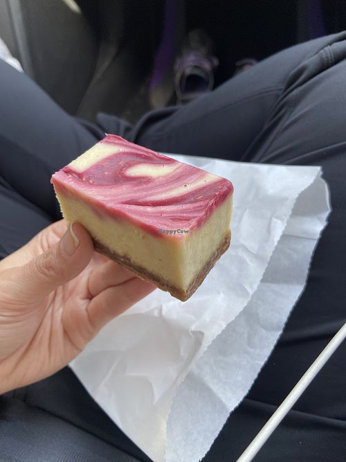 Lemon cheesecake slice  at Sunrise Bakery  in Truro