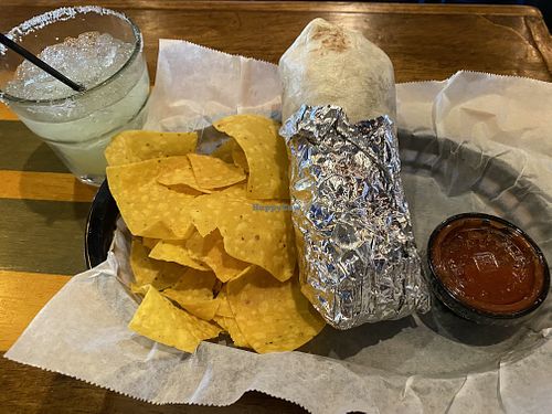 Tempeh Burrito at Burrito del Sol in Fort Walton Beach