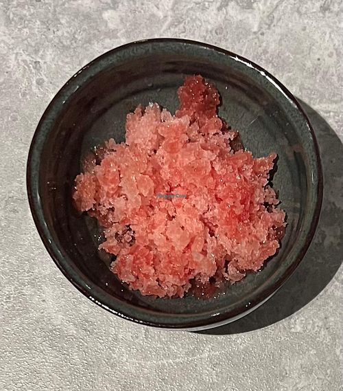 Palate-cleanser at Hotel Sainte-Victoire Restaurant in Vauvenargues