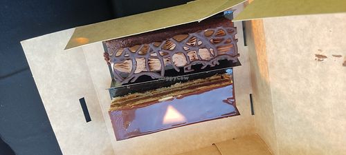 Brownie and opera at Pica Mica Traiteur in Bagneres-de-bigorre