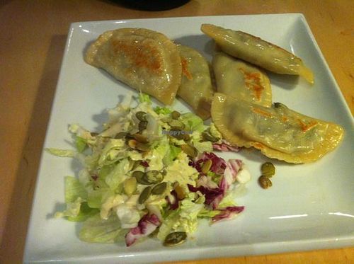 Pierogis  at W Gruncie Rzeczy in Warsaw