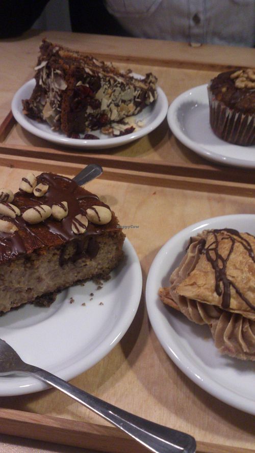 Cakes at W Gruncie Rzeczy in Warsaw