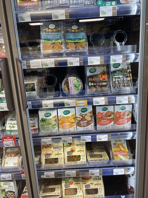 Viande vegan   at So.bio in Nancy