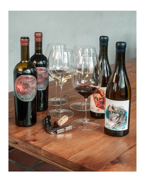 Vespertine Red wines and Atlas Swift - Franschhoek Chardonnay and Cape South Coast  at Atlas Swift in Franschhoek