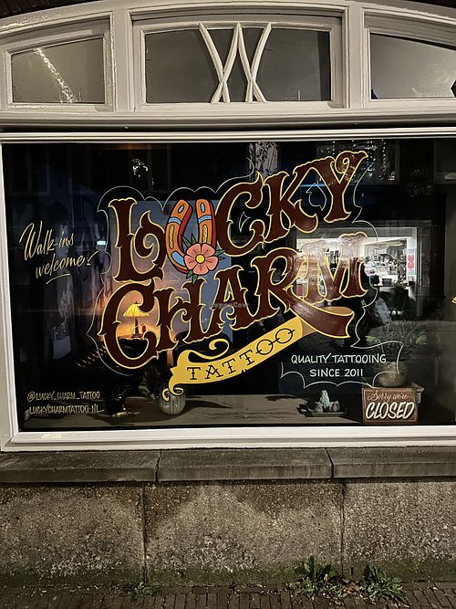   at Lucky Charm Tattoo in Wageningen