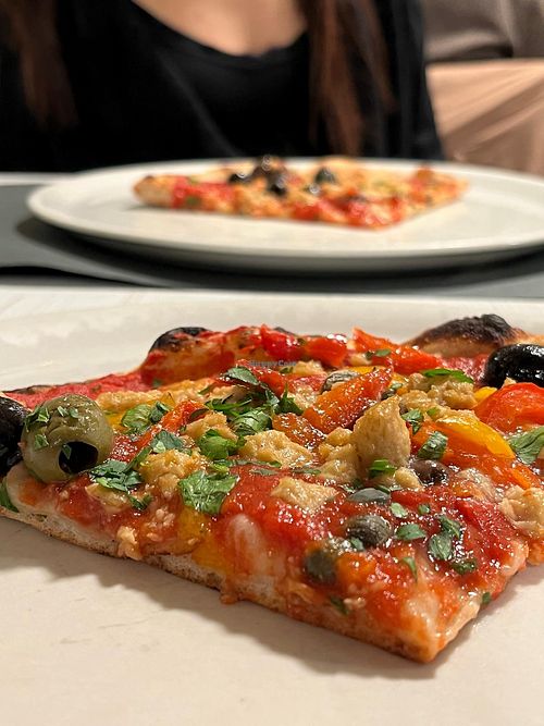 tuna vegano peperoni capperi e olive  at Languorino in Cesena