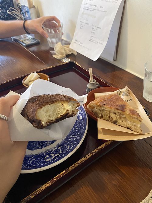   at Mame-mame - Usuyaki Cafe in Matsumoto