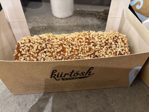Hazelnut vegan kurtosh  at Kürtősh  in West End