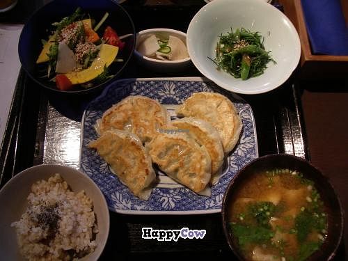 Lunch set at Cafe Life Force in Kamakura