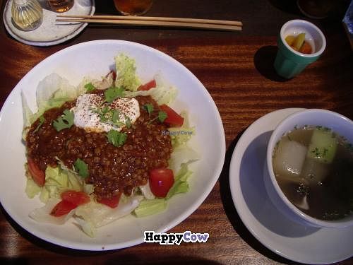 Lunch set. at Cafe Life Force in Kamakura