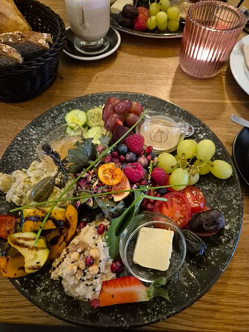Vegan breakfast at Kaffeeladen Bremen in Bremen