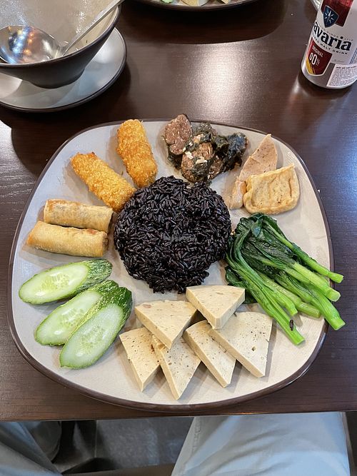 Veganer Teller  at Nhà hàng chay Tây Bac in Son La