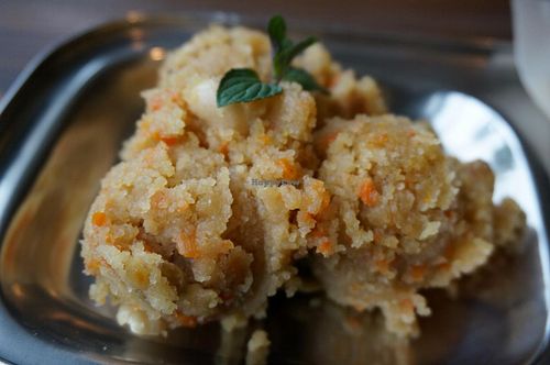 Halva. at Cafe Annapoorna in Tokyo