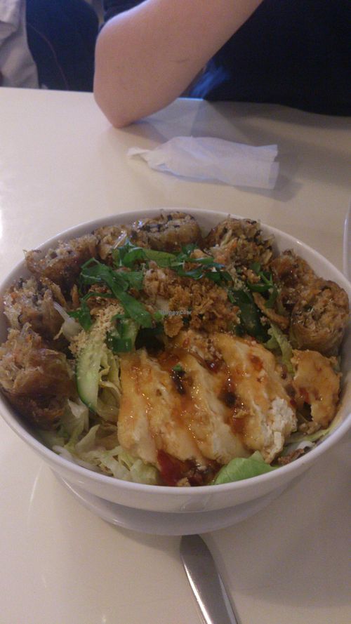 Bun nem at Loving Hut - Warynskiego in Warsaw