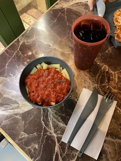 Pasta napolitain  at DISNEYLAND - Pizzeria Bella Notte in Chessy