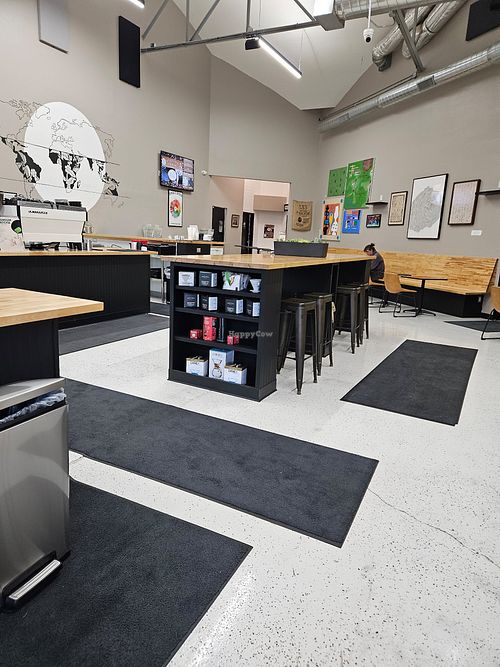 Hang out at the bar at Single Speed Coffee Roasters in Flagstaff