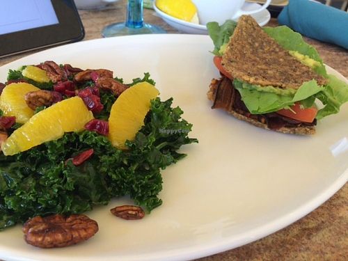 kale side salad at The Cider Press Cafe in Naples
