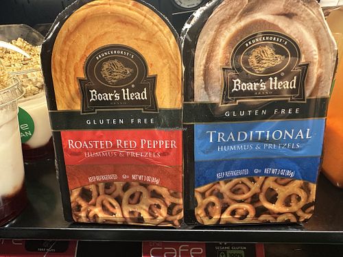 Hummus to go!  at The Cafe in San Juan