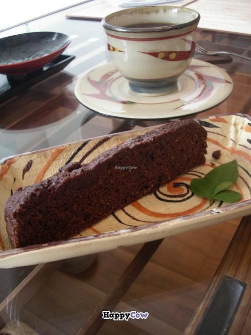Vegan brownie. at Futatsunoki in Musashino