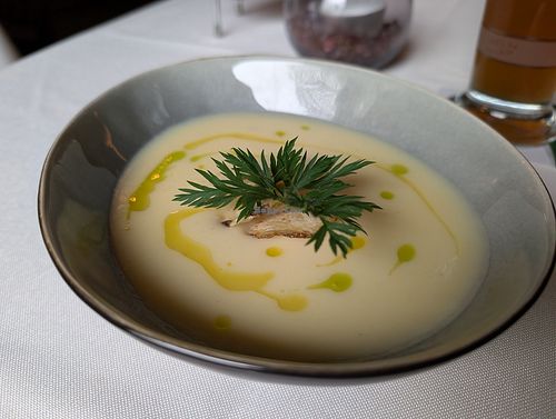 Kartoffelsuppe at Liebling im Mühlenbach in Muelheim An Der Ruhr