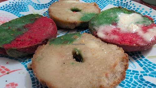 Gluten free / vegan bagels at For the Love of Cupcakes in Saugerties