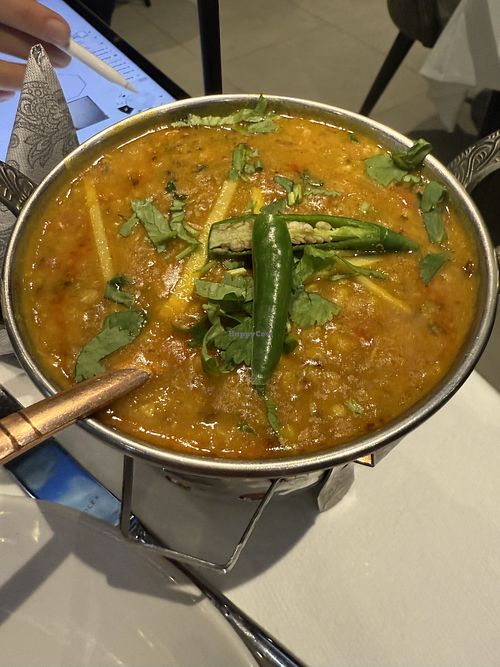 Dal Tarka vegan  at Taj im Taunus in Graevenwiesbach