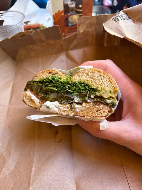 The V  at Gotham Bagels - South Loop  in Chicago