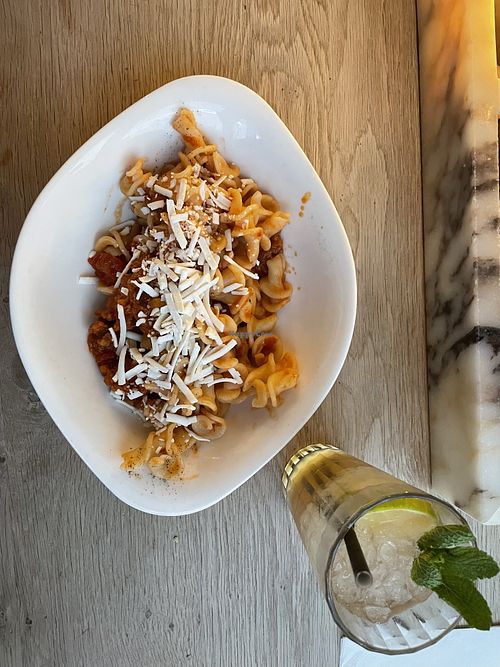 Vegan bolognaise  at Vapiano in South East London