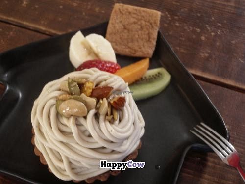 Sweet potato mont blanc. at La Petite Pâtisserie de Mirayné in Tokyo