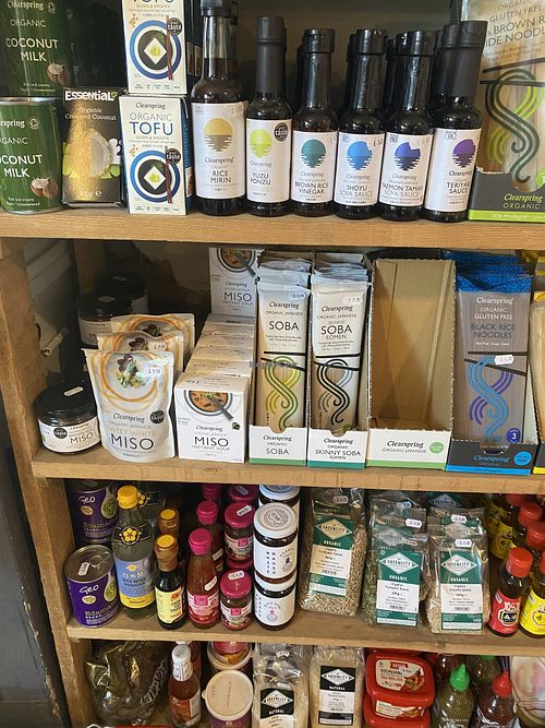 Tofu, miso and more  at Root Down in Edinburgh