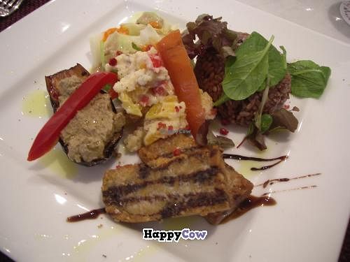 Antipasto of afternoon 1050yen at G and V in Tokyo