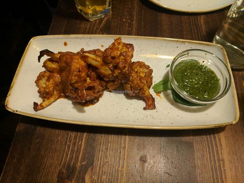 Tandoori Cauliwings at The Coup in Calgary