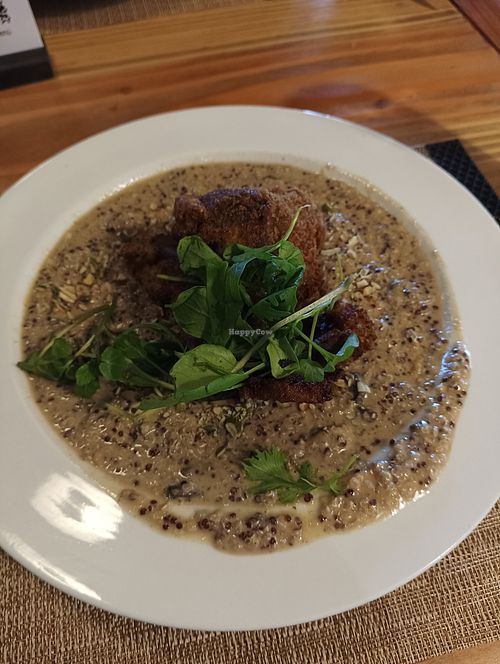 Berenjenas apanadas at Colonos del Lago in Frutillar