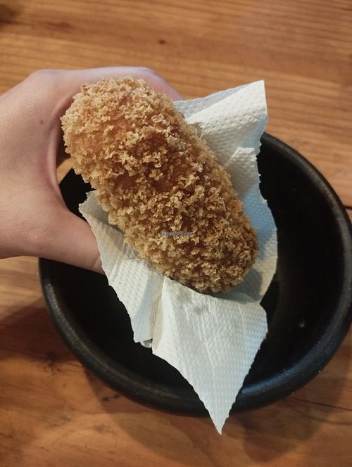 Croquete de carne de caju at germina bar&cozinha in Araraquara