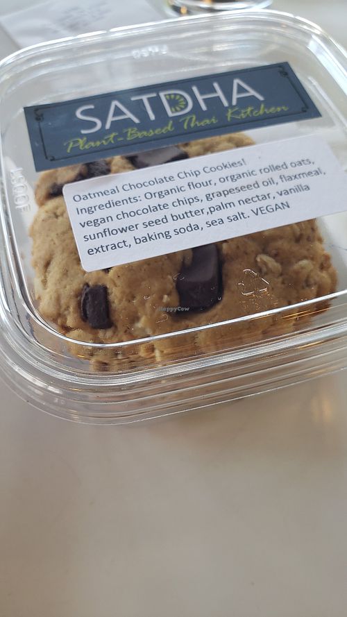 Cookies at Satdha Plant Based Thai Kitchen in Santa Monica