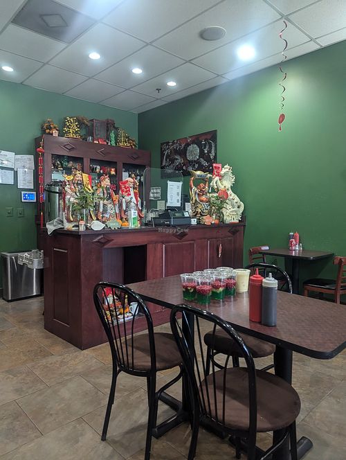 Takeout pickup area. at Pho Saigon  in Fredericksburg